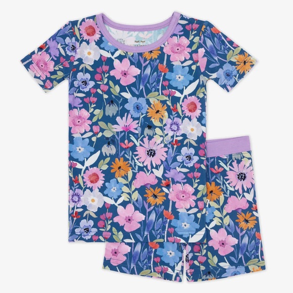 Little Sleepies Dusk Blooms Pajama Set - 3T - Picture 2 of 6